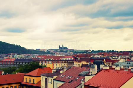 布拉格城市景观