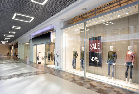 欧式文字框美丽欧式商店橱窗照片