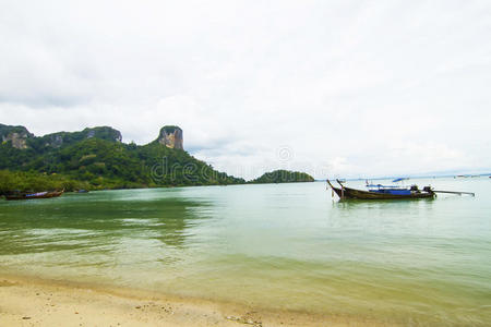 泰国krabi railay海滩