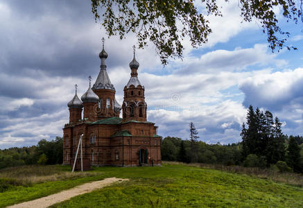 特维尔地区伏尔加河源头照片