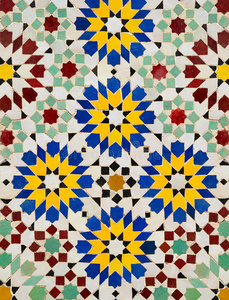 葡萄牙矢量瓷砖无缝图案, azluejo 瓷砖镶嵌在海军蓝, 抽象和花卉设计