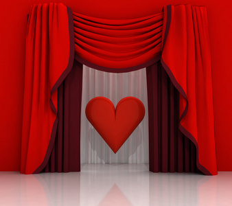 红色场景图片大全