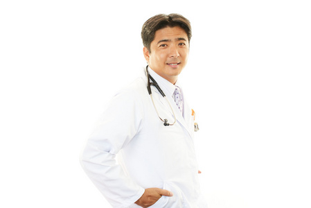 亚洲医疗医生的肖像