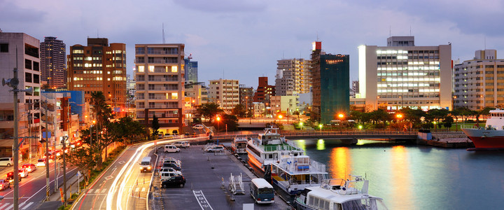 那霸 冲绳岛城市景观