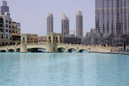 迪拜小桥图片