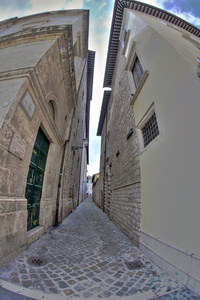 中世纪的古巷