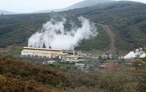 奥尔卡里亚二地热发电厂在肯尼亚