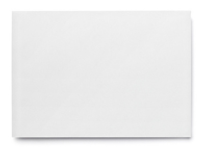 单张信函业务卡白空白纸模板