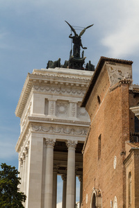 在罗马，意大利的 campidoglio 广场 广场 del campidoglio