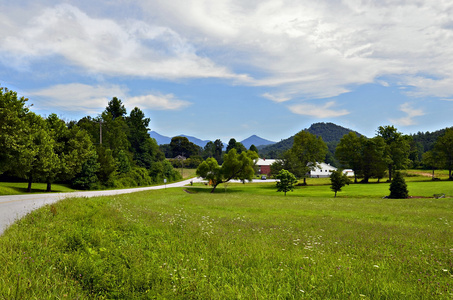 谷道山中