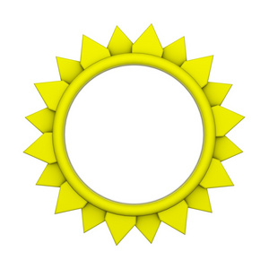 抽象太阳图标