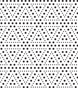 黑白圆点图片