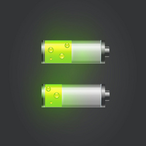 用户接口电池充电电量指示器