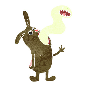 诡异死兔卡通图片