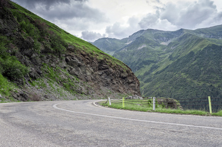 山区公路上 transfagarasan