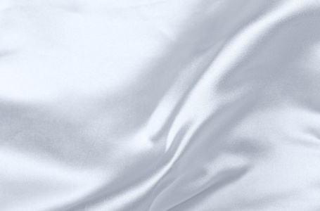 光滑优雅白色丝绸作为背景