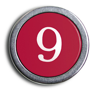 老照片的打字机关键数字 9照片