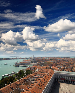 威尼斯城鸟瞰图
