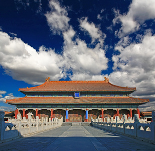 在北京的历史紫禁城