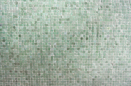 绿墙的方形纹理