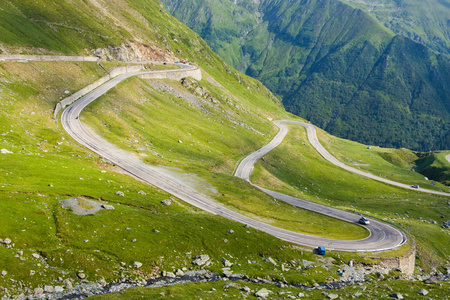 罗马尼亚喀尔巴阡山路 transfagarasan