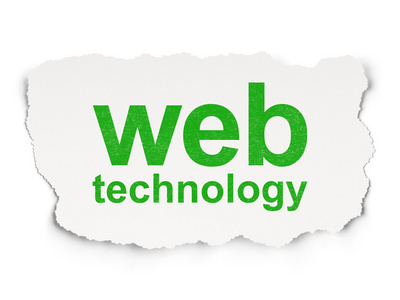 Web 发展理念 纸张背景上的 Web 技术