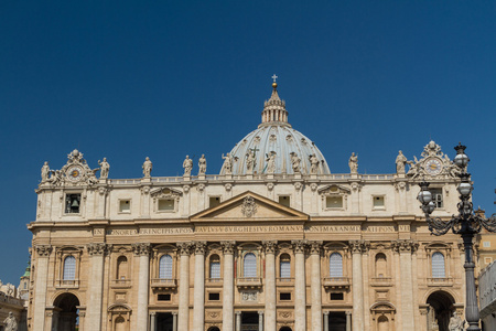 大教堂 di san pietro，梵蒂冈城，罗马意大利