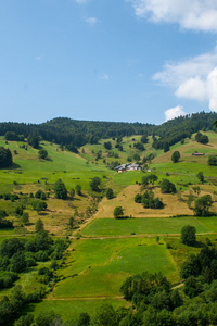 结束在德国的黑森林 todtnau 全景