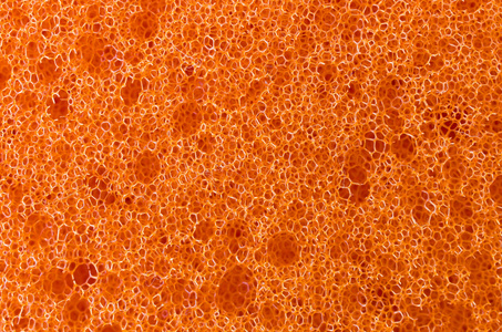 橙色海绵纹理