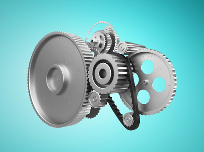 传动装置和齿轮照片