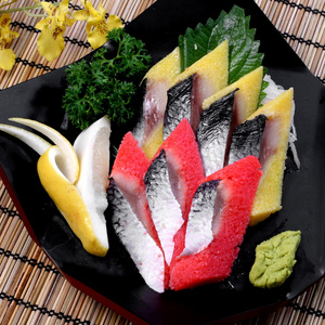 日本食品寿司套设计照片