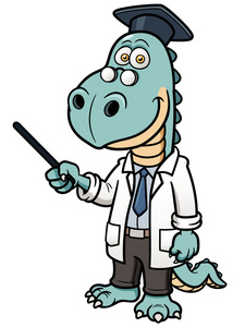 失落卡通恐龙教授照片