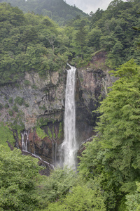 华严瀑布 华严没有塔基，日航 日本