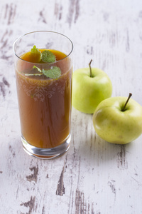 苹果 树 新鲜 玻璃 饮料 棕色 水果 国产