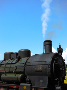 蒸气机车火车图片