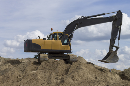 挖掘机机做土方工程机械图片-挖掘机机做土方工程机械素材-挖掘机机做