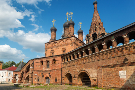假设大教堂在历史街区在中央莫斯科 K
