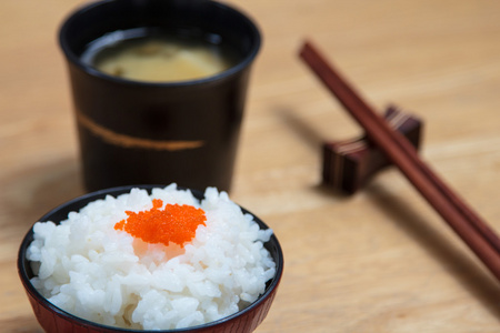 水稻和味噌汤