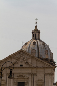 在中心的意大利，罗马大教堂