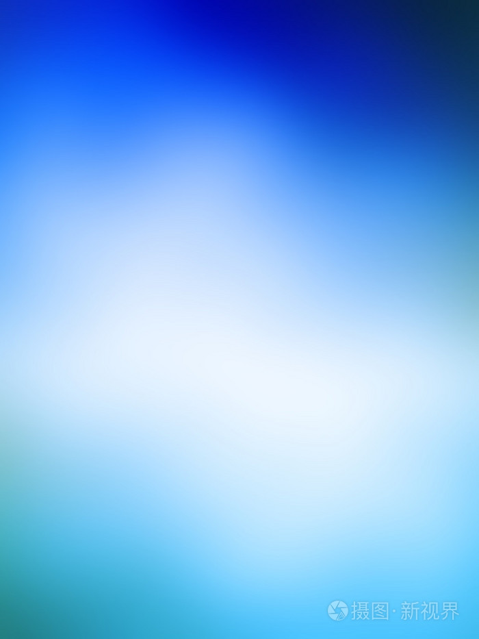 抽象模糊的蓝色背景图案
