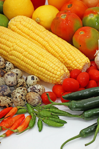健康的水果和蔬菜