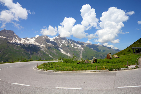 在奥地利阿尔卑斯山