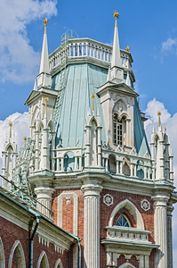 遗产的 tsaritsyno，莫斯科，俄罗斯