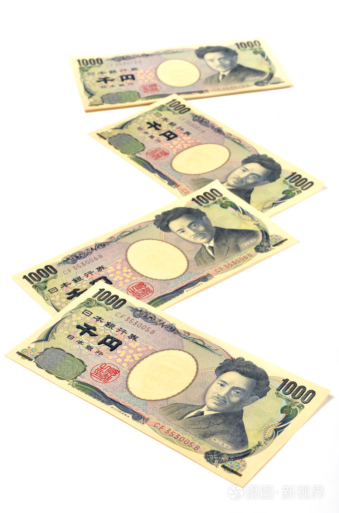 日本1000元纸币图片图片