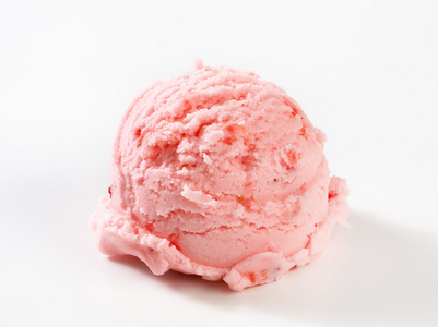 勺粉红冰激淋