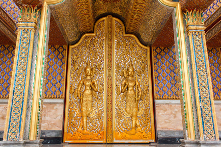 门寺，泰国木雕
