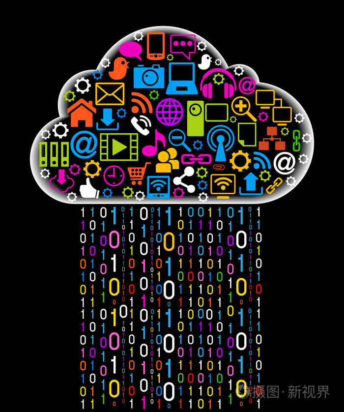 云网络插画-正版商用图片1d09np-摄图新视界