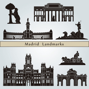 马德里的地标和纪念碑