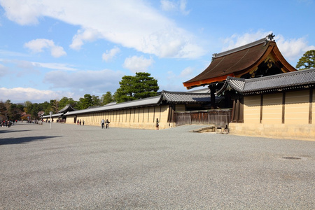 日本京都的皇宫