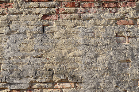 老风化的砖墙